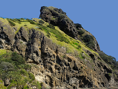 现代石头 山脉 山 峡谷 山峰 悬崖