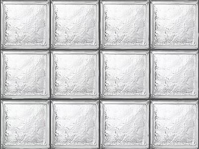 现代新中式玻璃砖 方格砖玻璃