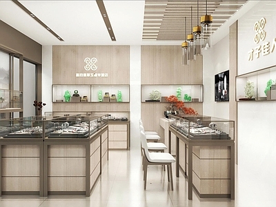 现代珠宝店 珠宝店 金店 玉石店 首饰店