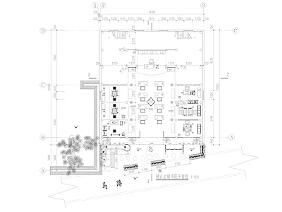 中式禅意其他商业建筑 禅意书院 施工图