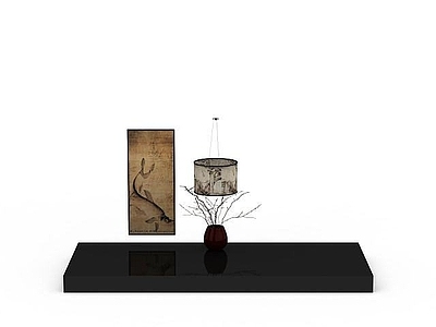 现代客厅陈设品