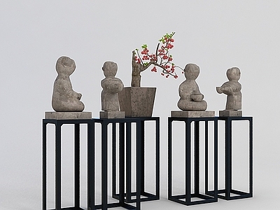 现代工艺品摆件