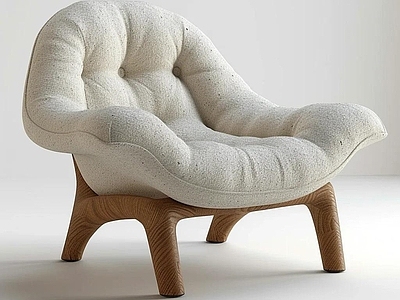 现代休闲椅 艺术意式极简沙发