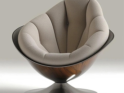 现代休闲椅 艺术意式极简沙发