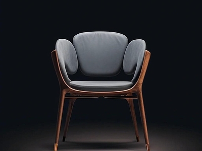 现代休闲椅 艺术意式极简沙发