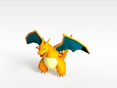 现代虚拟人物 Charizard口袋妖怪