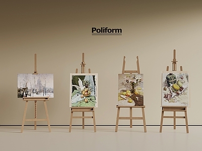 画具 现代画具 画板 花架