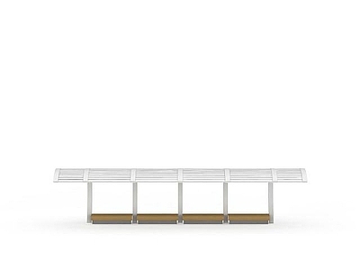 现代其他景观小品 现代休闲廊架