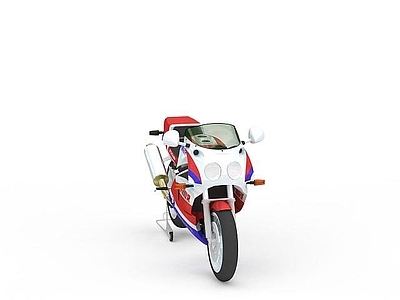 现代自行车 炫酷摩托赛车