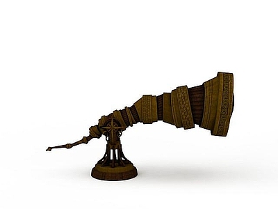 现代军事器材 精美复古航海望远镜