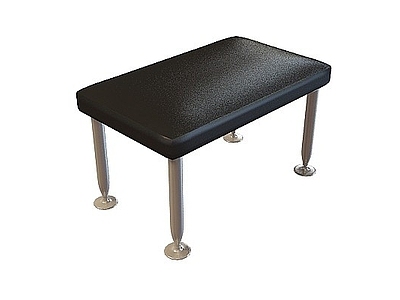 现代其他凳子 黑色家具凳