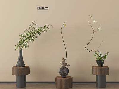 中古花瓶 中古花瓶 花架 花卉 花艺 干支盆景 陶瓷花瓶