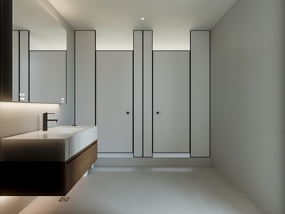 现代公共卫生间 商场卫生间 酒店卫生间 销售部卫生间