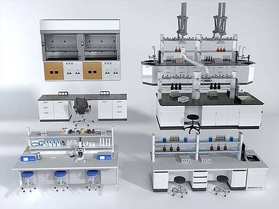 现代实验室 实验室操作台 检测台 实验设备