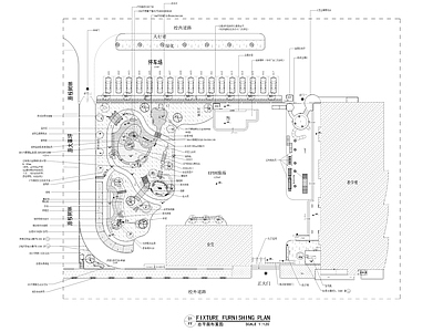 现代校园景观 幼儿园总平布置图 施工图