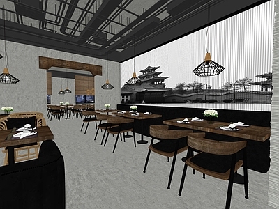 新中式中餐厅 网红店 轻奢