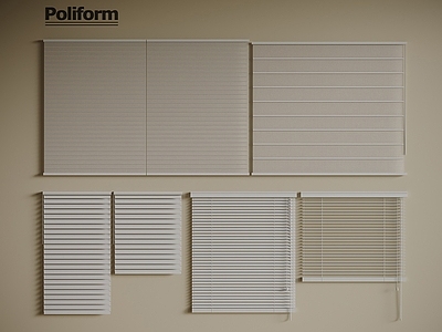 现代窗帘 现代拉帘 百叶帘