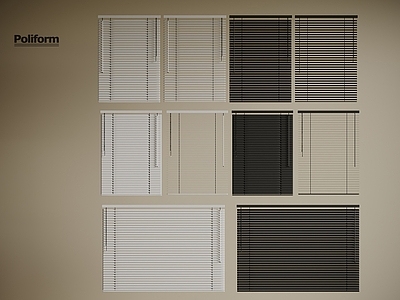 现代窗帘 现代拉帘 百叶帘