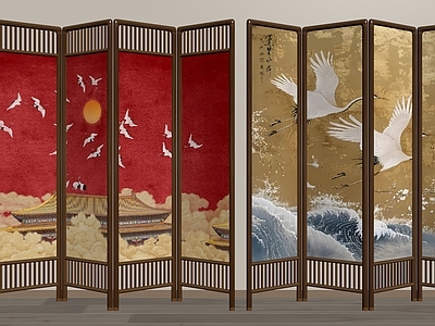 新中式屏风 新中式屏风