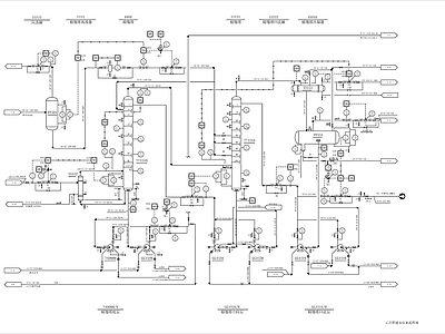 水处理 管道及仪表PID 施工图