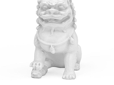 现代狮子雕塑