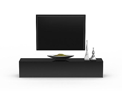 现代客厅电视柜