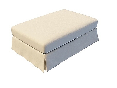 现代其他凳子 方型沙发凳