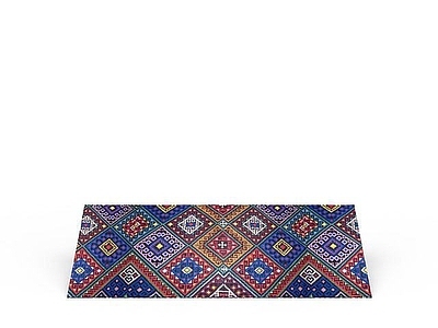 现代其他厨卫 现代菱形拼花地毯