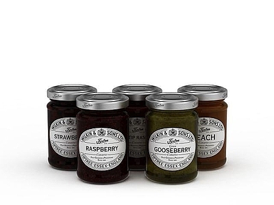 现代其他厨卫 瓶装酱罐头