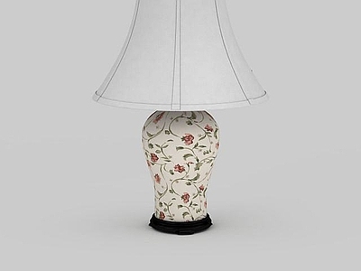 现代其他电器 现代白色台灯