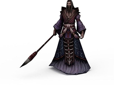 现代虚拟人物 佛本是道游戏人物