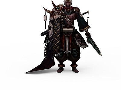 现代虚拟人物 佛本是道游戏人物