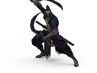 现代虚拟人物 佛本是道游戏人物