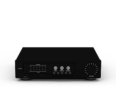 现代其他电器 经典黑色DVD播放器碟机