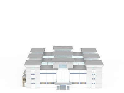 现代其他建筑外观 现代居民楼