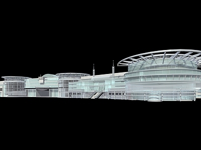 现代其他建筑外观 商业楼群