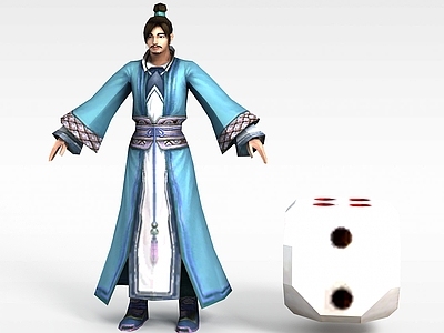 现代虚拟人物 诛仙游戏人物