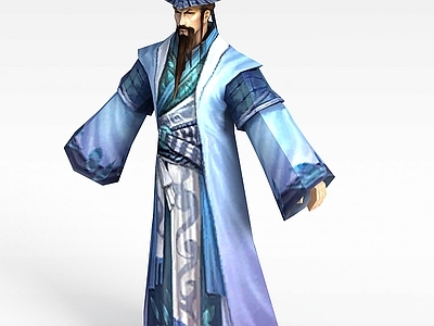 现代虚拟人物 诛仙游戏人物