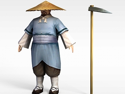 现代虚拟人物 诛仙游戏人物