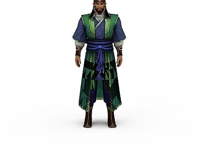 现代虚拟人物 九阴真经游戏人物