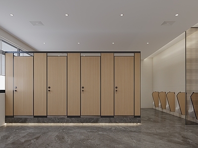 现代公共卫生间 公共卫生间 厂区卫生间 公司卫生间