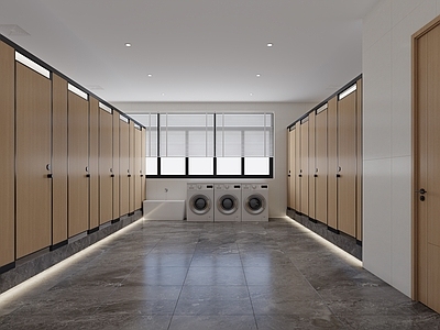 现代公共卫生间 公共卫生间 厂区卫生间 公司卫生间