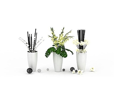现代办公室陈设品