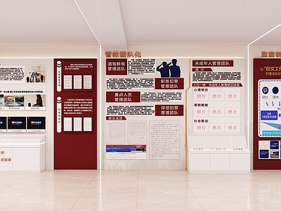 现代党建室 展厅