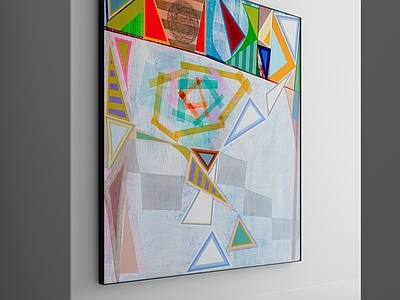 现代极简挂画 抽象画 油画 客厅挂画 书房挂画 办公室挂画