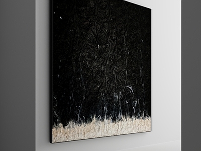 新中式中古挂画 黑色挂画 客厅挂画 书房挂画 茶室挂画 玄关挂画