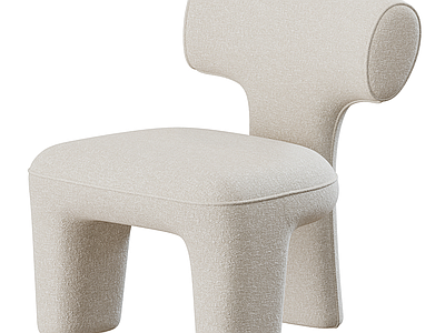 现代奶油儿童椅 儿童椅