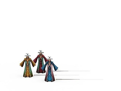 现代游戏卡通人物