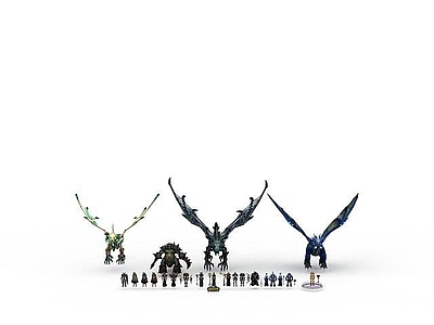 现代WOW魔兽世界角色组合
