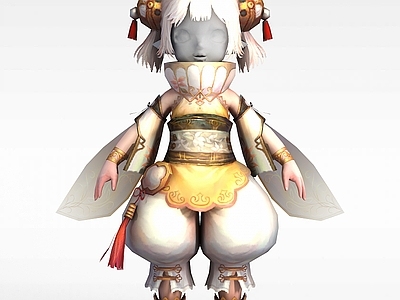 现代灵夙女形象